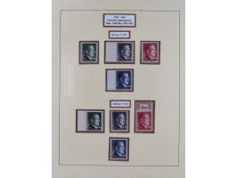 1923/45, in den Hauptnummern überkomplette, meist postfrische Sammlung inkl. Dienstmarken mit einigen Besonderheiten inkl. Wa