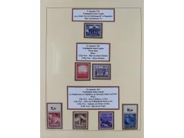 1923/45, in den Hauptnummern überkomplette, meist postfrische Sammlung inkl. Dienstmarken mit einigen Besonderheiten inkl. Wa
