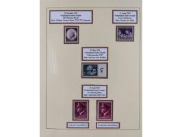 1923/45, in den Hauptnummern überkomplette, meist postfrische Sammlung inkl. Dienstmarken mit einigen Besonderheiten inkl. Wa