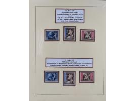 1923/45, in den Hauptnummern überkomplette, meist postfrische Sammlung inkl. Dienstmarken mit einigen Besonderheiten inkl. Wa