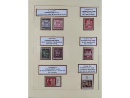1923/45, in den Hauptnummern überkomplette, meist postfrische Sammlung inkl. Dienstmarken mit einigen Besonderheiten inkl. Wa