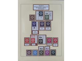 1923/45, in den Hauptnummern überkomplette, meist postfrische Sammlung inkl. Dienstmarken mit einigen Besonderheiten inkl. Wa