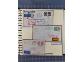 1923/45, umfangreiche Sammlung mit über 1000 Briefen und Karten mit besseren EF- und Mehrfachfrankaturen, vielen R-Briefen, v