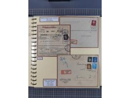 1923/45, umfangreiche Sammlung mit über 1000 Briefen und Karten mit besseren EF- und Mehrfachfrankaturen, vielen R-Briefen, v