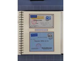 1923/45, umfangreiche Sammlung mit über 1000 Briefen und Karten mit besseren EF- und Mehrfachfrankaturen, vielen R-Briefen, v