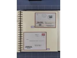 1923/45, umfangreiche Sammlung mit über 1000 Briefen und Karten mit besseren EF- und Mehrfachfrankaturen, vielen R-Briefen, v