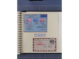 1923/45, umfangreiche Sammlung mit über 1000 Briefen und Karten mit besseren EF- und Mehrfachfrankaturen, vielen R-Briefen, v