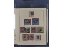 1923/45, umfangreiche Sammlung mit über 1000 Briefen und Karten mit besseren EF- und Mehrfachfrankaturen, vielen R-Briefen, v