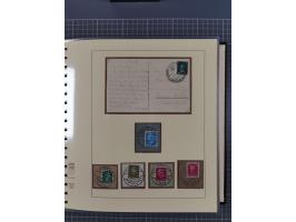 1923/45, umfangreiche Sammlung mit über 1000 Briefen und Karten mit besseren EF- und Mehrfachfrankaturen, vielen R-Briefen, v