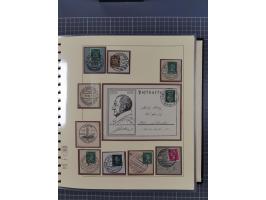 1923/45, umfangreiche Sammlung mit über 1000 Briefen und Karten mit besseren EF- und Mehrfachfrankaturen, vielen R-Briefen, v