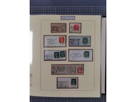 1923/45, umfangreiche Sammlung mit über 1000 Briefen und Karten mit besseren EF- und Mehrfachfrankaturen, vielen R-Briefen, v