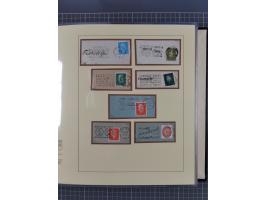 1923/45, umfangreiche Sammlung mit über 1000 Briefen und Karten mit besseren EF- und Mehrfachfrankaturen, vielen R-Briefen, v