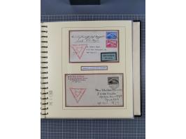 1923/45, umfangreiche Sammlung mit über 1000 Briefen und Karten mit besseren EF- und Mehrfachfrankaturen, vielen R-Briefen, v