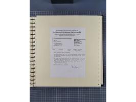 1923/45, umfangreiche Sammlung mit über 1000 Briefen und Karten mit besseren EF- und Mehrfachfrankaturen, vielen R-Briefen, v