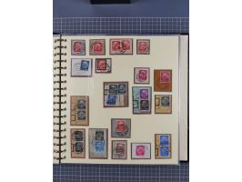 1923/45, umfangreiche Sammlung mit über 1000 Briefen und Karten mit besseren EF- und Mehrfachfrankaturen, vielen R-Briefen, v