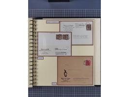 1923/45, umfangreiche Sammlung mit über 1000 Briefen und Karten mit besseren EF- und Mehrfachfrankaturen, vielen R-Briefen, v