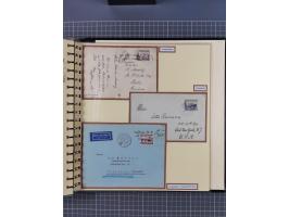 1923/45, umfangreiche Sammlung mit über 1000 Briefen und Karten mit besseren EF- und Mehrfachfrankaturen, vielen R-Briefen, v