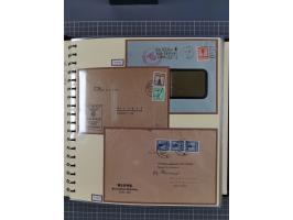 1923/45, umfangreiche Sammlung mit über 1000 Briefen und Karten mit besseren EF- und Mehrfachfrankaturen, vielen R-Briefen, v