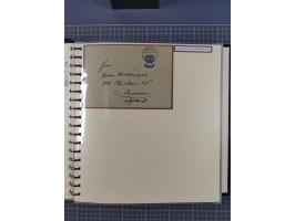 1923/45, umfangreiche Sammlung mit über 1000 Briefen und Karten mit besseren EF- und Mehrfachfrankaturen, vielen R-Briefen, v