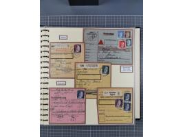 1923/45, umfangreiche Sammlung mit über 1000 Briefen und Karten mit besseren EF- und Mehrfachfrankaturen, vielen R-Briefen, v