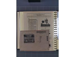 1923/45, umfangreiche Sammlung mit über 1000 Briefen und Karten mit besseren EF- und Mehrfachfrankaturen, vielen R-Briefen, v