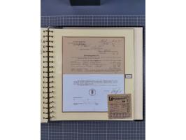 1923/45, umfangreiche Sammlung mit über 1000 Briefen und Karten mit besseren EF- und Mehrfachfrankaturen, vielen R-Briefen, v