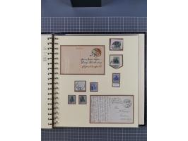 1875/45, umfangreiche Sammlung mit einigen hundert Briefen, Karten und Ganzsachen sowie einigen Briefstücken und losen Marken