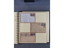 1875/45, umfangreiche Sammlung mit einigen hundert Briefen, Karten und Ganzsachen sowie einigen Briefstücken und losen Marken