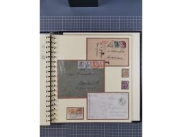 1875/45, umfangreiche Sammlung mit einigen hundert Briefen, Karten und Ganzsachen sowie einigen Briefstücken und losen Marken