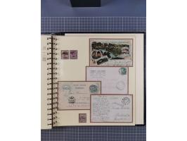 1875/45, umfangreiche Sammlung mit einigen hundert Briefen, Karten und Ganzsachen sowie einigen Briefstücken und losen Marken