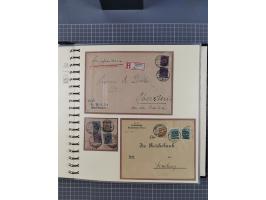 1875/45, umfangreiche Sammlung mit einigen hundert Briefen, Karten und Ganzsachen sowie einigen Briefstücken und losen Marken