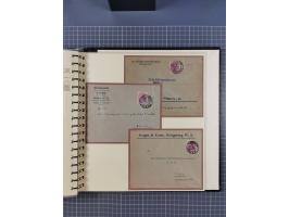 1875/45, umfangreiche Sammlung mit einigen hundert Briefen, Karten und Ganzsachen sowie einigen Briefstücken und losen Marken