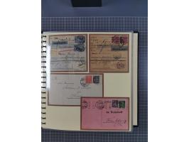 1875/45, umfangreiche Sammlung mit einigen hundert Briefen, Karten und Ganzsachen sowie einigen Briefstücken und losen Marken