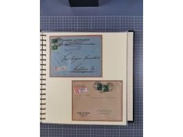 1875/45, umfangreiche Sammlung mit einigen hundert Briefen, Karten und Ganzsachen sowie einigen Briefstücken und losen Marken