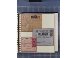 1875/45, umfangreiche Sammlung mit einigen hundert Briefen, Karten und Ganzsachen sowie einigen Briefstücken und losen Marken