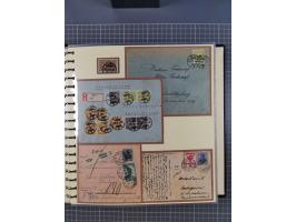 1875/45, umfangreiche Sammlung mit einigen hundert Briefen, Karten und Ganzsachen sowie einigen Briefstücken und losen Marken