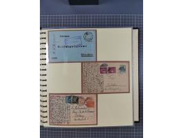 1875/45, umfangreiche Sammlung mit einigen hundert Briefen, Karten und Ganzsachen sowie einigen Briefstücken und losen Marken