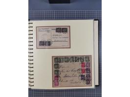 1875/45, umfangreiche Sammlung mit einigen hundert Briefen, Karten und Ganzsachen sowie einigen Briefstücken und losen Marken