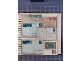 1875/45, umfangreiche Sammlung mit einigen hundert Briefen, Karten und Ganzsachen sowie einigen Briefstücken und losen Marken