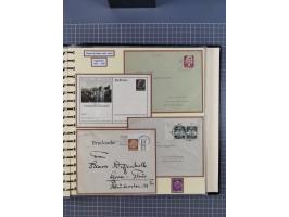 1875/45, umfangreiche Sammlung mit einigen hundert Briefen, Karten und Ganzsachen sowie einigen Briefstücken und losen Marken