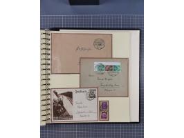 1875/45, umfangreiche Sammlung mit einigen hundert Briefen, Karten und Ganzsachen sowie einigen Briefstücken und losen Marken