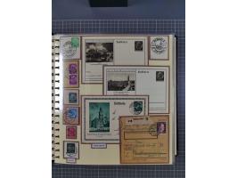 1875/45, umfangreiche Sammlung mit einigen hundert Briefen, Karten und Ganzsachen sowie einigen Briefstücken und losen Marken