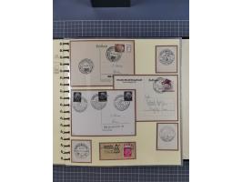 1875/45, umfangreiche Sammlung mit einigen hundert Briefen, Karten und Ganzsachen sowie einigen Briefstücken und losen Marken