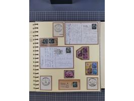 1875/45, umfangreiche Sammlung mit einigen hundert Briefen, Karten und Ganzsachen sowie einigen Briefstücken und losen Marken