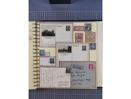 1875/45, umfangreiche Sammlung mit einigen hundert Briefen, Karten und Ganzsachen sowie einigen Briefstücken und losen Marken