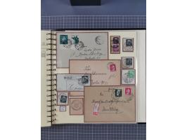 1875/45, umfangreiche Sammlung mit einigen hundert Briefen, Karten und Ganzsachen sowie einigen Briefstücken und losen Marken