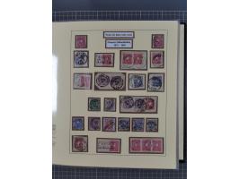 1875/45, umfangreiche Sammlung mit einigen hundert Briefen, Karten und Ganzsachen sowie einigen Briefstücken und losen Marken