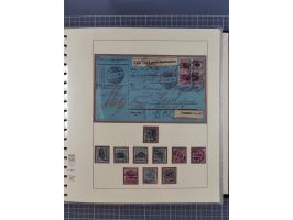 1875/45, umfangreiche Sammlung mit einigen hundert Briefen, Karten und Ganzsachen sowie einigen Briefstücken und losen Marken