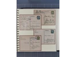 1875/45, umfangreiche Sammlung mit einigen hundert Briefen, Karten und Ganzsachen sowie einigen Briefstücken und losen Marken