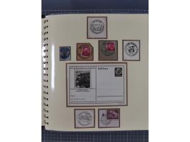 1875/45, umfangreiche Sammlung mit einigen hundert Briefen, Karten und Ganzsachen sowie einigen Briefstücken und losen Marken